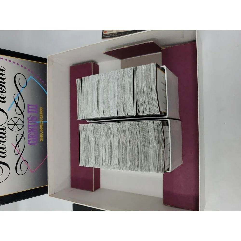 Vintage Trivial Pursuit Genus III 3 Parker Brothers Dated 1994